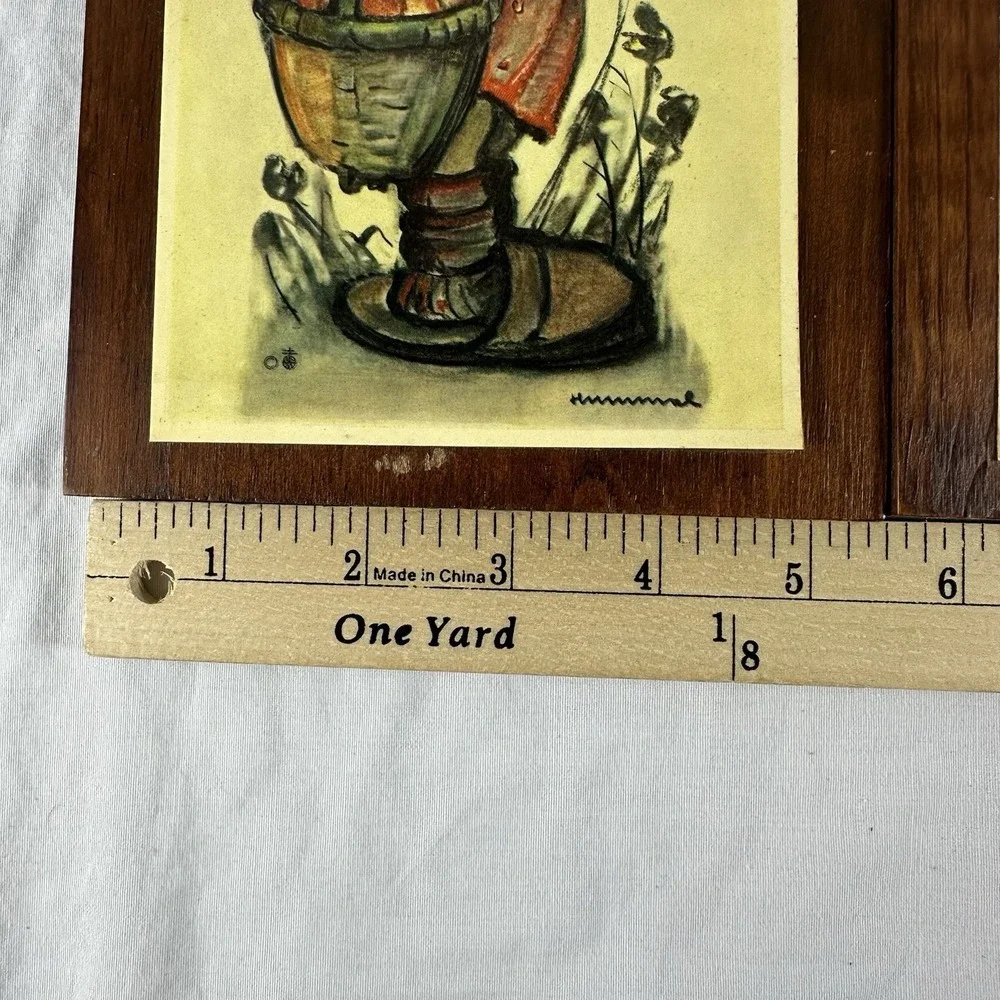 Vintage‎ Set of 3 Hummel Wood Wall Plaques 5